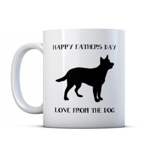 Happy Fathers Day Love From The Dog - Pet Owner Gift Mug