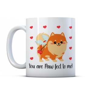 You Are Paw-fect To Me - Romantic Dog Pun Gift Mug