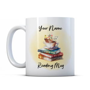 Personalised Reading Mug - Bookworm Gift Mug