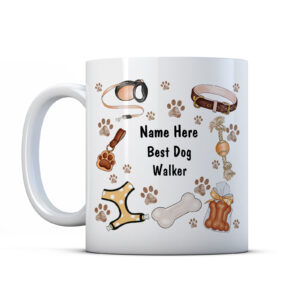 Best Dog Walker - Personalised - Dog Owner Gift Mug